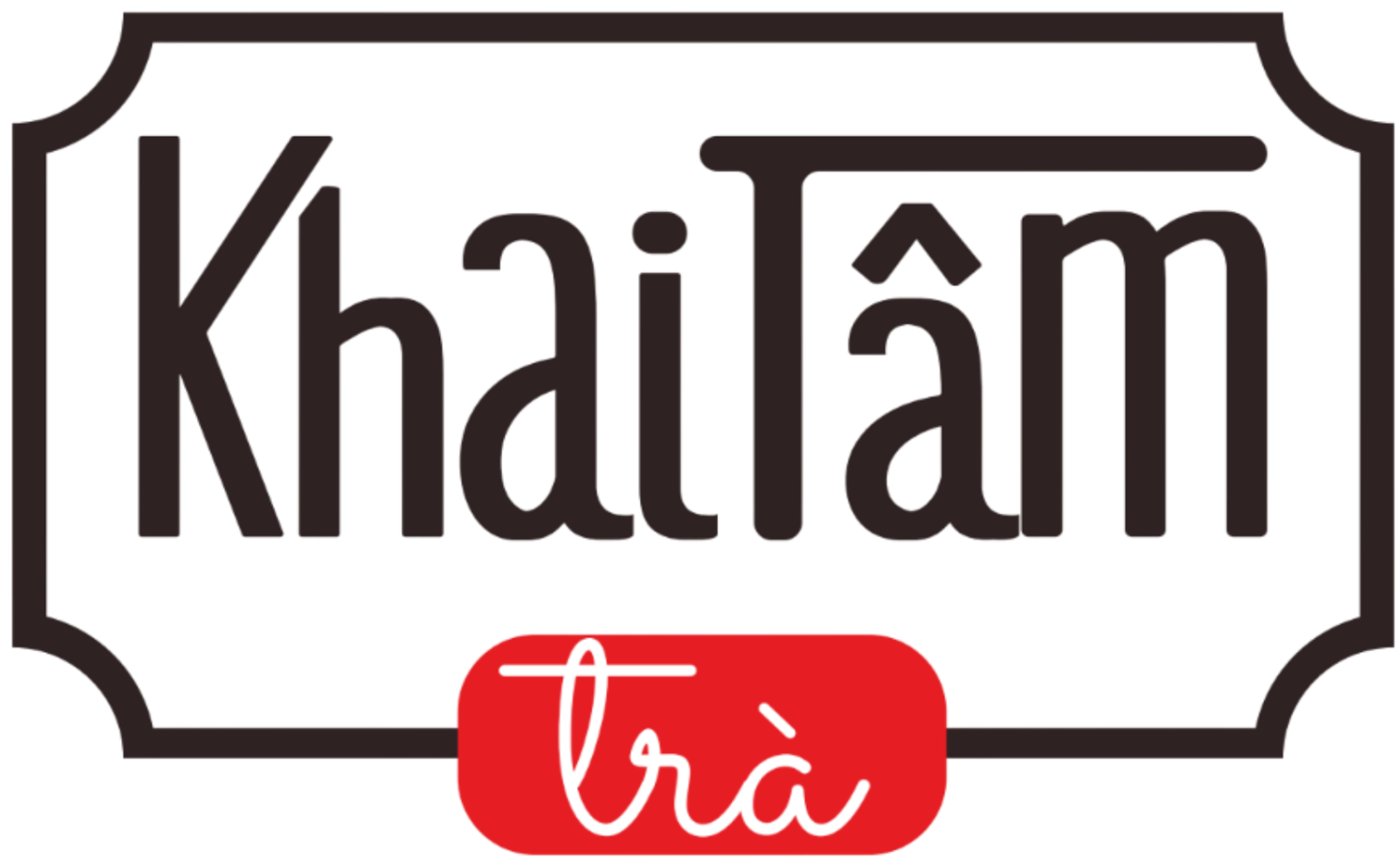 Logo Khai Tâm Trà